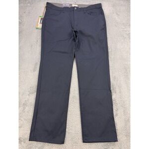 Weatherproof Vintage Expedition Pant Men 38x32 Blue Stretch Packable Wicking NWT